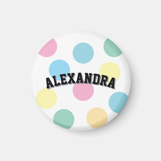 Coole Namensvorlage Magnet (Vorne)