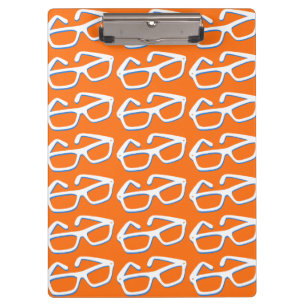 Coole Nerd-Brille Klemmbrett