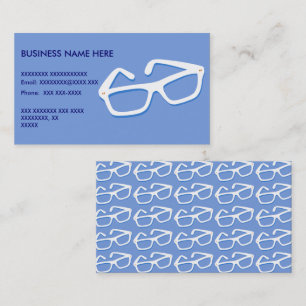 Coole Nerd-Brille Visitenkarte