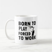 Coole Netball-Entwürfe Kaffeetasse (Links)