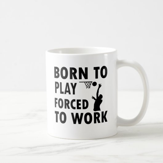Coole Netball-Entwürfe Kaffeetasse (Rechts)