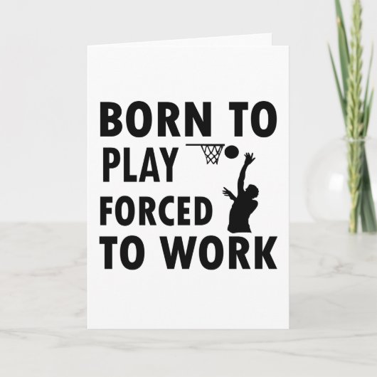 Coole Netball-Entwürfe Karte (Vorderseite)