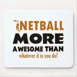 Coole Netballentwürfe Mousepad