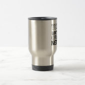 Coole Netballentwürfe Reisebecher (Mittel)