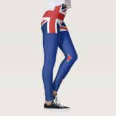 Coole Neuseeländische Flagge Leggings (Rechts)