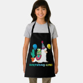 Coole Niedliche Alpaca Llama Cactus Girls Birthday Schürze (Insitu)