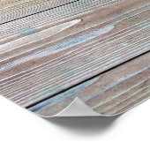 Coole niedliche Aquarellfarben Vintager Schmetterl Poster (Ecke)