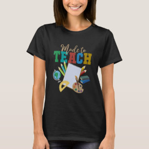 Coole Niedliche Lehrpläne für Lehrkräfte 1 T-Shirt