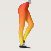 Coole Niedliche und Spaß Gradient Sonnenaufgang Or Leggings (Rechts)