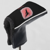 Coole Ninja Warrior Golf Head Cover Golf Headcover (3/4 Vorderseite)