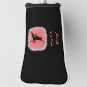 Coole Ninja Warrior Golf Head Cover Golf Headcover (Rotieren 90)