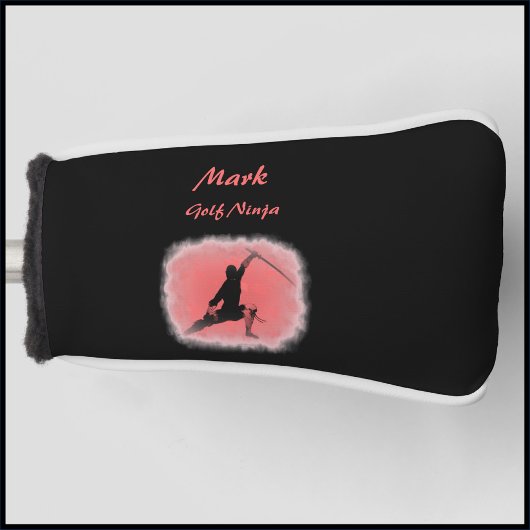 Coole Ninja Warrior Golf Head Cover Headcover