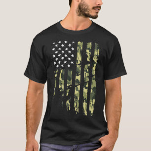 Coole Not leidende Vintage amerikanische Flagge Du T-Shirt