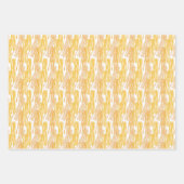 coole Nudeln aus gefliestem Party Geschenkpapier Set (Vorderseite)