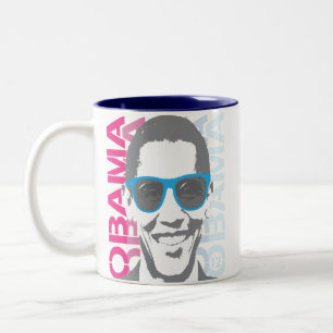 Coole Obamakaffee-Tasse 2012 Zweifarbige Tasse