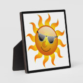 COOLE OBERFLÄCHENSONNE FOTOPLATTE (Vorderseite)