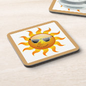 COOLE OBERFLÄCHENSONNE GETRÄNKEUNTERSETZER (Linke Seite)