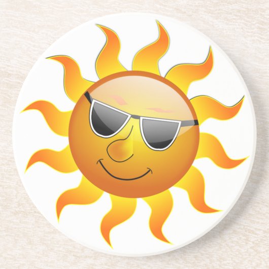 COOLE OBERFLÄCHENSONNE GETRÄNKEUNTERSETZER (Vorne)