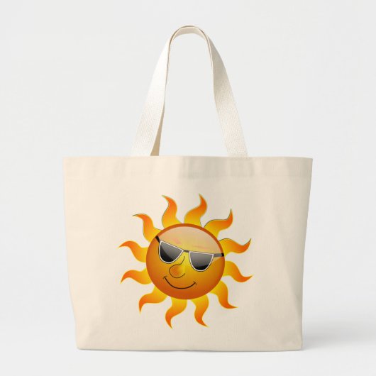 COOLE OBERFLÄCHENSONNE JUMBO STOFFBEUTEL (Vorne)