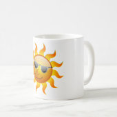 COOLE OBERFLÄCHENSONNE KAFFEETASSE (VorderseiteRechts)