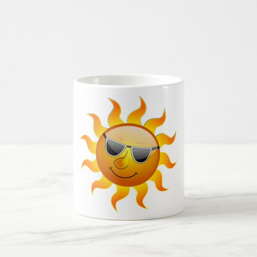 COOLE OBERFLÄCHENSONNE KAFFEETASSE (Mittel)
