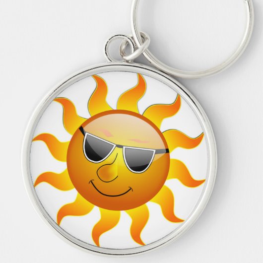COOLE OBERFLÄCHENSONNE SCHLÜSSELANHÄNGER (Vorne)