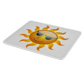 COOLE OBERFLÄCHENSONNE SCHNEIDEBRETT (Ecke)