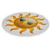 COOLE OBERFLÄCHENSONNE SCHNEIDEBRETT (Ecke)