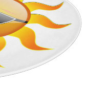 COOLE OBERFLÄCHENSONNE SCHNEIDEBRETT (Ecke)