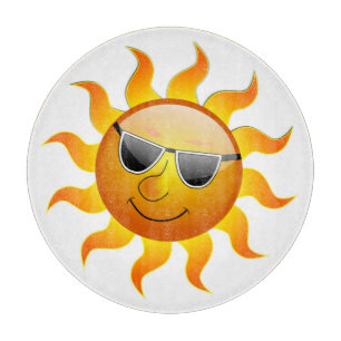 COOLE OBERFLÄCHENSONNE SCHNEIDEBRETT