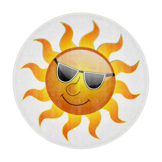 COOLE OBERFLÄCHENSONNE SCHNEIDEBRETT (Vorderseite)