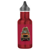 Coole Off-Road-Capybara-Camping-Anpassung Edelstahlflasche (Links)