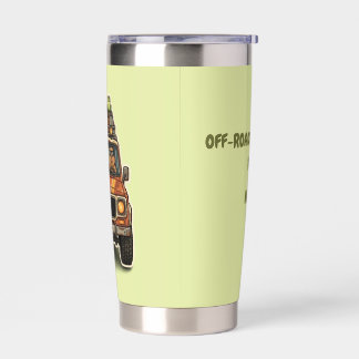 Coole Off-Road-Capybara-Camping-Anpassung Thermobecher