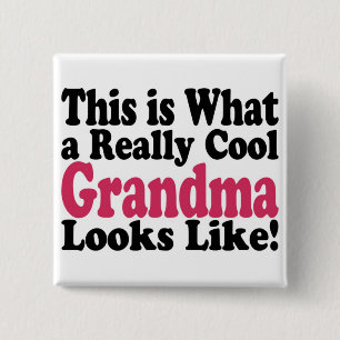Coole Oma Button