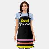 coole Oma Schürze (Getragen)