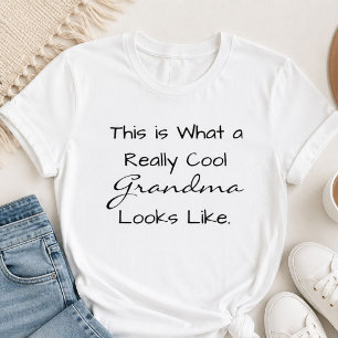 Coole Oma T-Shirt – Lustiges stilvolles Oma-Gesche