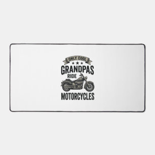 Coole Omas fahren Motorrad Vintage Biker-Shirt Schreibtischunterlage