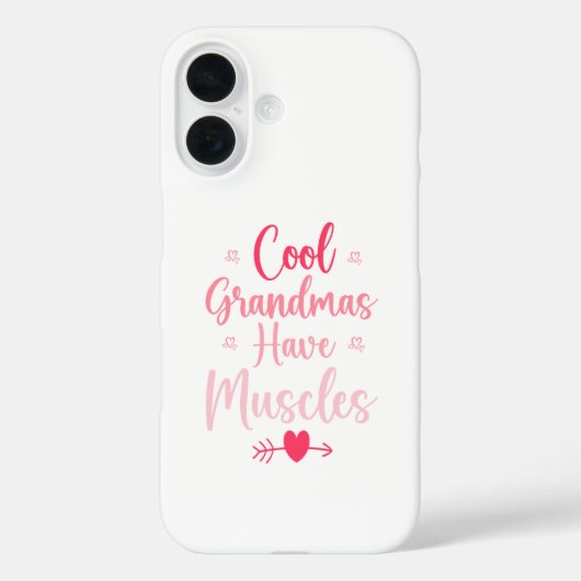 Coole Omas haben Muskeln Case-Mate iPhone Hülle (Rückseite)