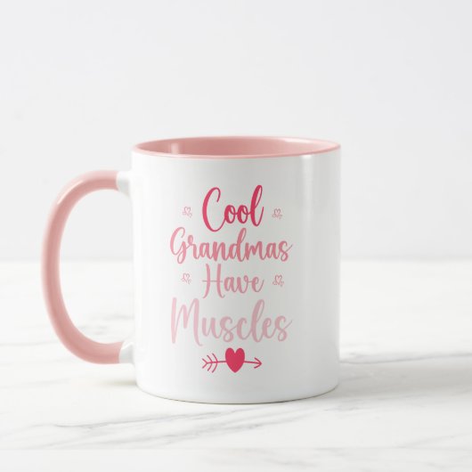 Coole Omas haben Muskeln  Tasse (Links)