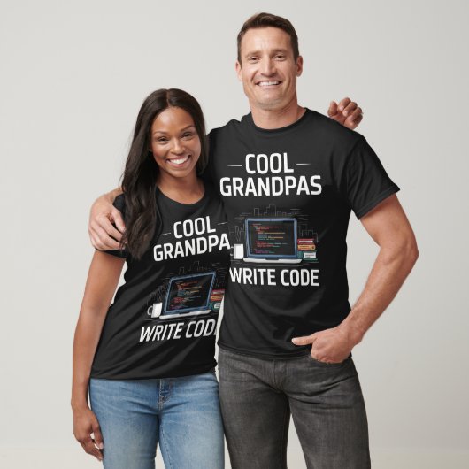 Coole Omas schreiben Code Lustiger Programmierer C T-Shirt (Unisex)
