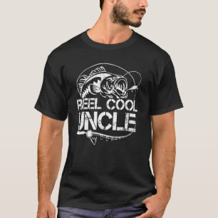 Coole Onkel Angeln Daddy Väter Tag Vater für T-Shirt