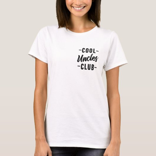 Coole Onkel Club T-Shirt (Vorderseite)