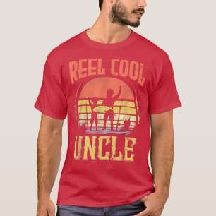 Coole Onkel Fischen Vater Funny Vaters Day Fish T-Shirt