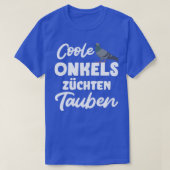 Coole Onkel züchten Taubenhändler T-Shirt (Design vorne)