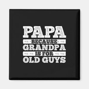 Coole Opa Art for Men Großvater Papa Paradies F Magnet