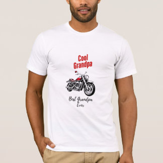 Coole Opa auf einem Motorrad - Perfektes Geschenk T-Shirt