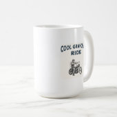 Coole Opa-Fahrt Kaffeetasse (VorderseiteRechts)