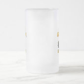 Coole Opa - Motorradgeschenk für Großvater" Mattglas Bierglas (Mittel)