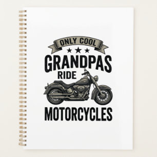 Coole Opas fahren Motorräder Vintage Biker-Shirt Planer
