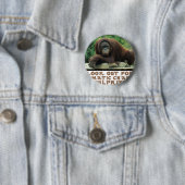 coole Orang-Utan Entwürfe Button (Beispiel)